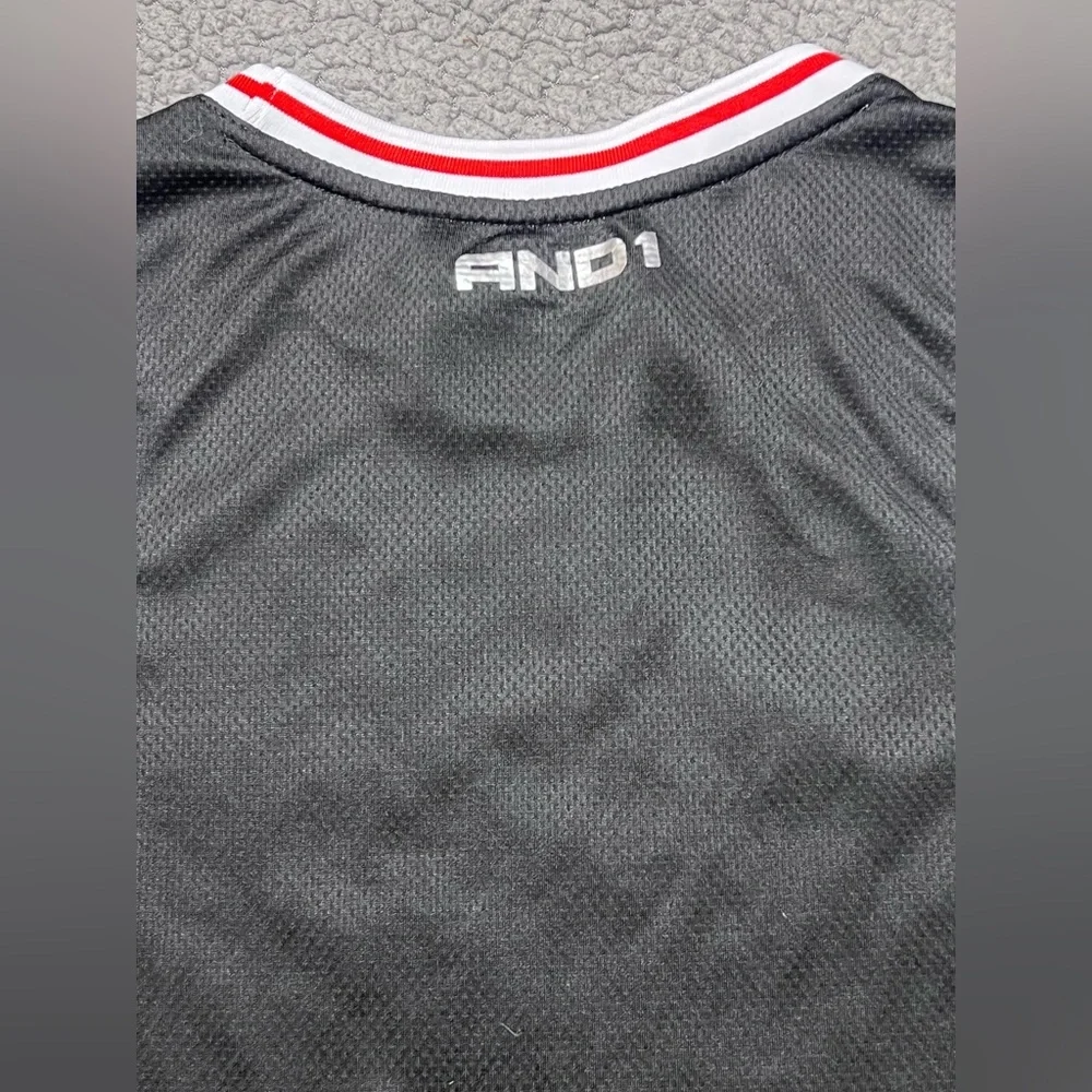 And 1 Polyester Mesh Basketball Jersey Big Boys Size Large 10/12 - Picture 5 of 10
